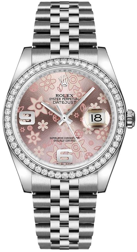 quadrante rolex a fiori|Acquista Rolex Datejust 36 116244 .